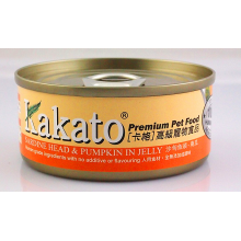 KAKATO 罐頭(沙甸魚頭+南瓜) 170G